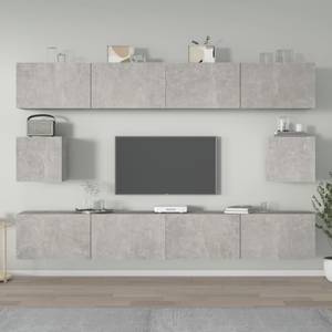 TV-Schrank 6er Set D823 Steingrau