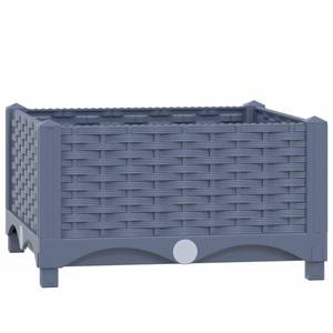 Hochbeet 3006706-4 Grau - 40 x 23 x 40 cm