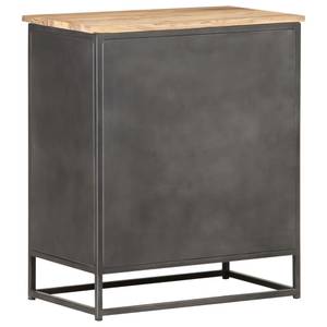 Sideboard 323528 Braun - Metall - Massivholz - Holzart/Dekor - 60 x 70 x 35 cm