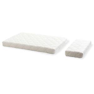 Matelas bébé Comfort Blanc - Fibres naturelles - 70 x 10 x 140 cm