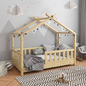 Lit cabane Design 32986 Marron