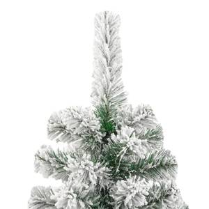 Sapin de Noël 3031668 Vert - Blanc - Métal - Matière plastique - 100 x 240 x 100 cm