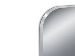 Großer Ganzkörperspiegel Silber 50x150cm Silber - Glas - Metall - 50 x 150 x 3 cm