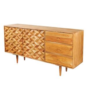 Sideboard ALPINE Braun - Massivholz - 145 x 75 x 40 cm