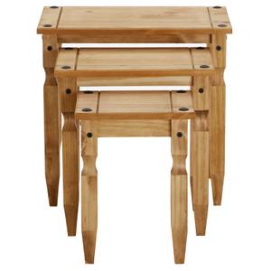 Tables gigognes SALSA Bois massif - 53 x 51 x 35 cm