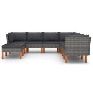 Garten-Sofa-Set (9-teilig) 3009634-16 Grau