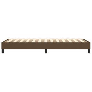 Cadre de lit 3016024-1 Noir - Marron - Marron foncé - Largeur : 90 cm