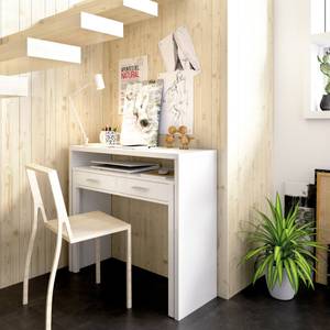 Bureau Dghelle Blanc - Bois manufacturé - 99 x 88 x 70 cm