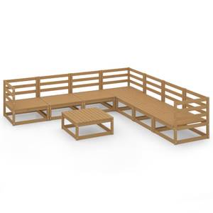 Gartenmöbel-Set Braun - Massivholz - Holzart/Dekor - 70 x 30 x 70 cm