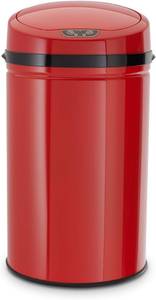 Infrarot Abfalleimer INOX EW-AE-0280 Rot - 57 x 57 cm