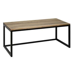 Banc Banquette Icub3  40x70x45 cm Noir Noir - Bois massif - Bois/Imitation - 70 x 45 x 40 cm