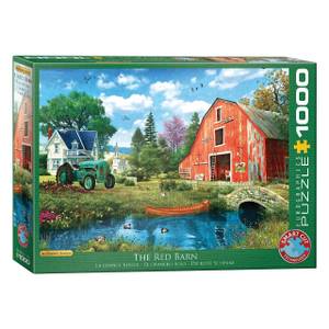 Puzzle The Red Barn Papier - 26 x 6 x 36 cm