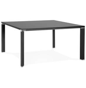 Schreibtisch XLINE Schwarz - 140 x 74 x 140 cm - Schwarz