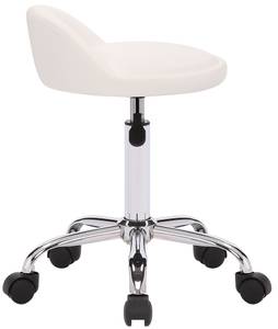 Tabouret de bureau Teramo Blanc