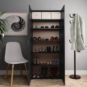 Armoire à chaussures Noir