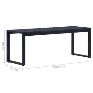 Banc de jardin 3003701 Largeur : 120 cm