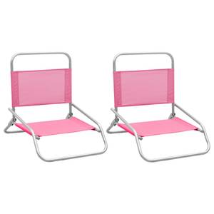 Chaise de plage Rose foncé