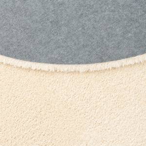 Hochflor Teppich Harmony Rund Cremeweiß - 100 x 100 cm