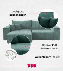 Ecksofa PEDRO Grün