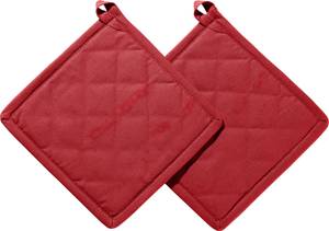 Topflappen 2er-Pack 132266 Rot