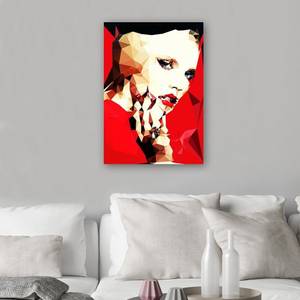 Wandbild Modern Glamour Frau 60 x 90 cm