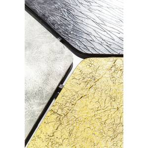 Couchtisch Patches Schwarz - Metall - 103 x 38 x 102 cm