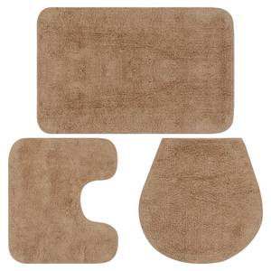 Badematten-Set 296041 (3-teilig) Beige