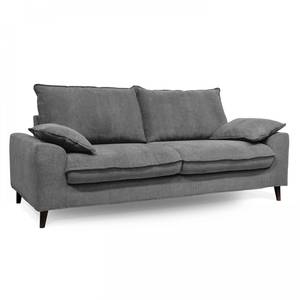 Schlafsofa Jarod Grau - Textil - 97 x 88 x 205 cm