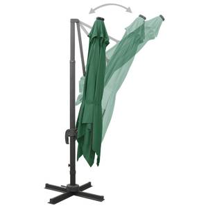 Parasol en porte-à-faux 3008768 Vert