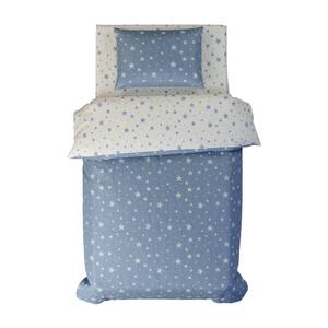 Star Bettwäsche-Set für Babys Blau - 100 x 135 cm