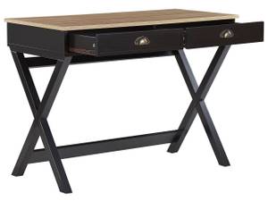 Bureau EKART Noir - Marron - Bois manufacturé - 103 x 76 x 50 cm