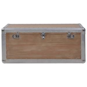 Aufbewahrungsbox 246124 Braun - Holzwerkstoff - Metall - Massivholz - Holzart/Dekor - 91 x 40 x 52 cm