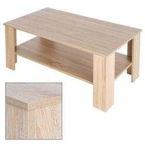 Couchtisch 100x43x57 cm Sonoma Eiche Braun - Holzwerkstoff - 55 x 43 x 98 cm