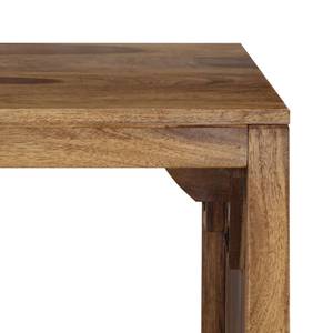 Schreibtisch Braun - Massivholz - Holzart/Dekor - 110 x 76 x 110 cm