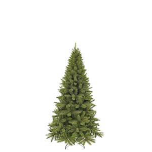 Sapin de Noël Forest Frosted Vert - Matière plastique - 86 x 155 x 86 cm