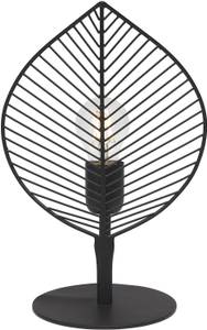 Lampe de table Orme S Noir - Métal - 22 x 35 x 15 cm