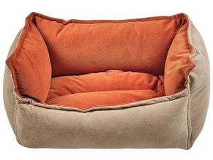 Tierbett IZMIR Beige - Orange - 50 x 37 cm