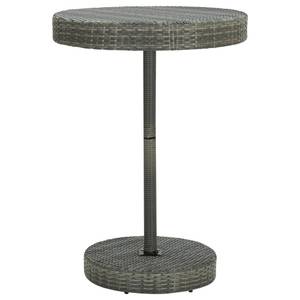 Gartentisch 3005004 Grau - Kunststoff - Polyrattan - 76 x 106 x 76 cm