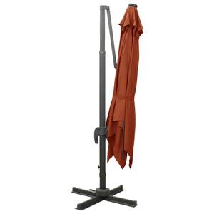 Parasol en porte-à-faux 3008768 Brun rouge