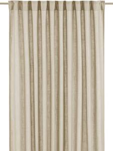 Cecil Vorhang 2P Beige - Textil - 145 x 260 x 8 cm