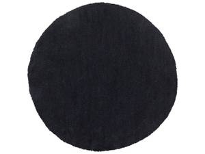 Tapis à poil long DEMRE Noir - 140 x 140 x 140 cm