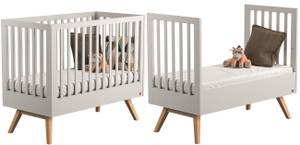 Babyzimmer Set Nicole - 4-teilig Weiß