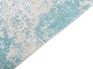 Teppich AKARSU Beige - Blau - Hellblau - 160 x 160 x 230 cm