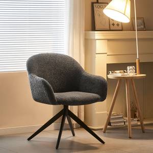 Fauteuil de salon LENA Anthracite