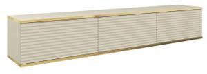 TV-Element mit Lamellenfronten MUCALMA Beige