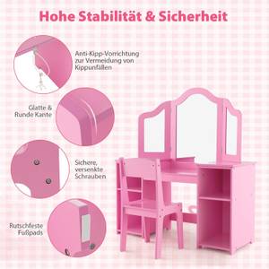 Schminktisch-Set HY10142 Pink