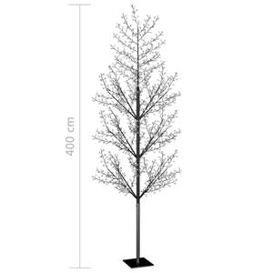 Weihnachtsbaum 3003049 Schwarz - Reinweiß - 33 x 400 x 33 cm