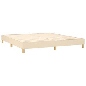 Boxspringbett 3017288-4 Creme - Breite: 180 cm