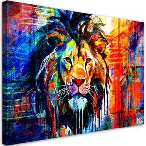 KUNSTDRUCK Majestic Roar of Colors 2 120 x 80 cm