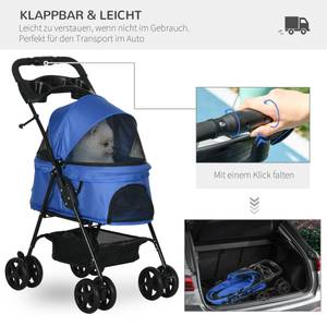 Hundewagen D00-127BU Blau